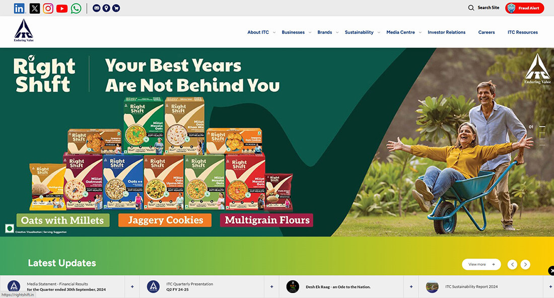 Top Beverage Manufacturing Companies in India_ITC Limited