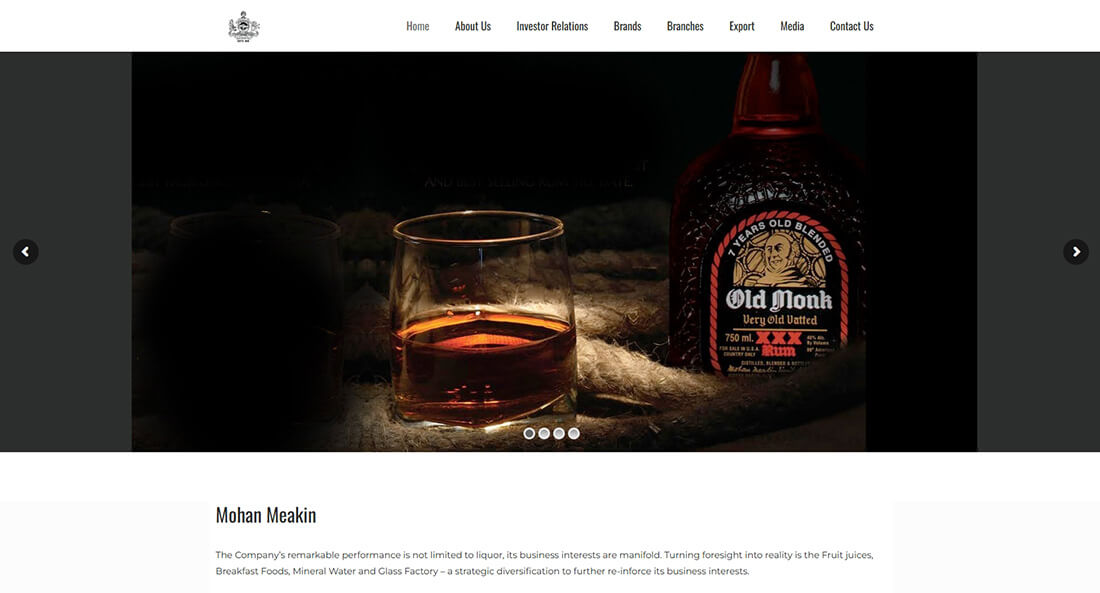 Top Beverage Manufacturing Companies in India_Mohan Meakin Ltd