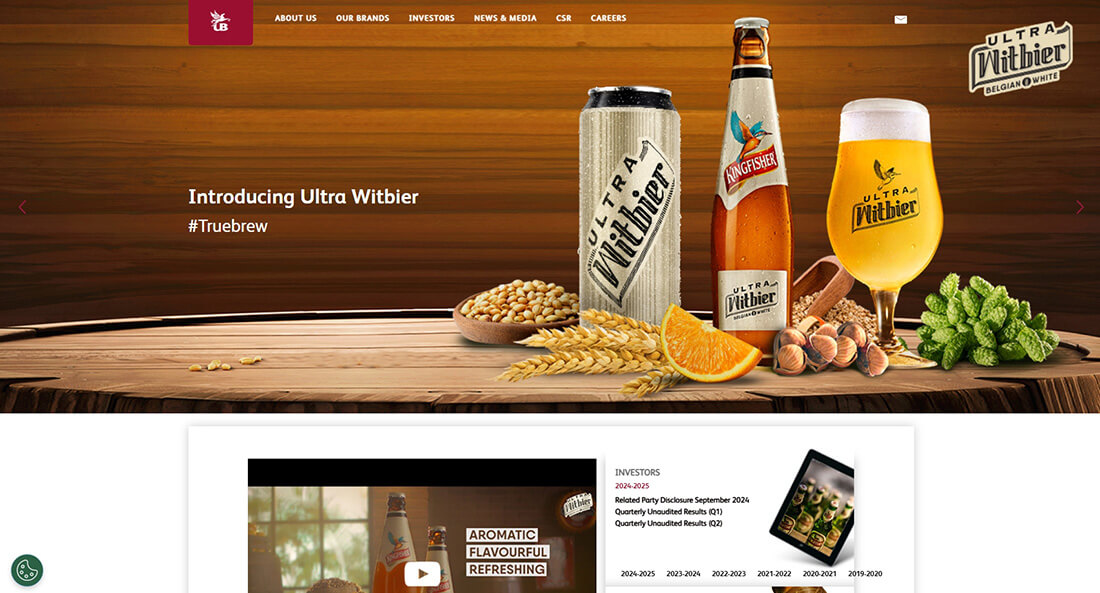 Top Beverage Manufacturing Companies in India_United Breweries Ltd