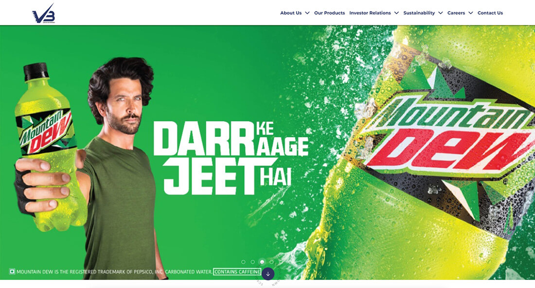 Top Beverage Manufacturing Companies in India_Varun Beverages Ltd