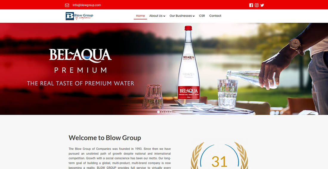 Top beverage manufacturing companies in Ghana_Blow Group