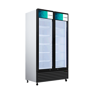 Retro Double Door Fridge