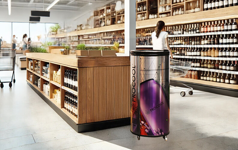 Supermarket Can Shaped Impulse Cooler CC-65B