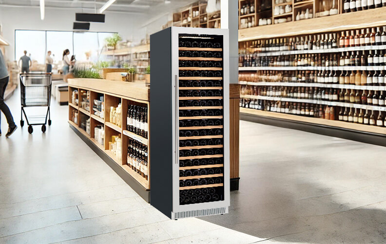 Supermarket Upright Wine Cooler W-380