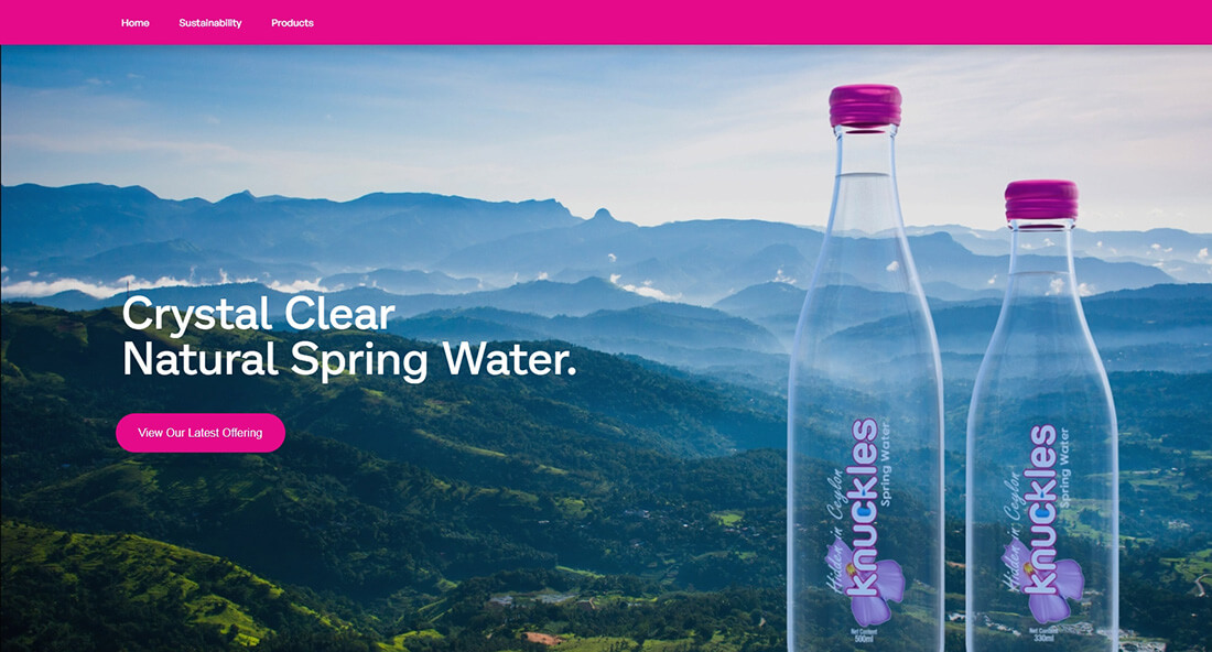 Top Beverage Companies in Sri Lanka_Knuckles Spring