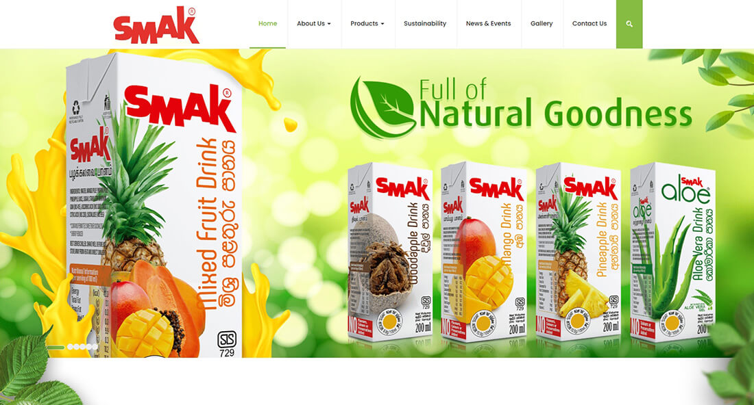 Top Beverage Companies in Sri Lanka_SMAK (Ceylon Cold Stores)