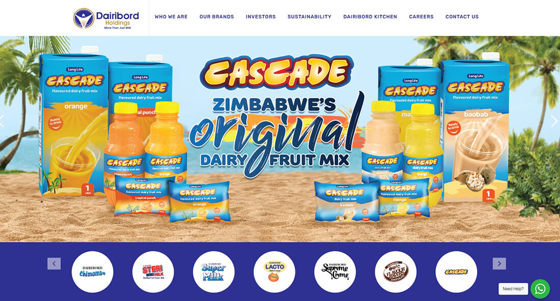 Top Beverage Companies in Zimbabwe_Dairibord Zimbabwe