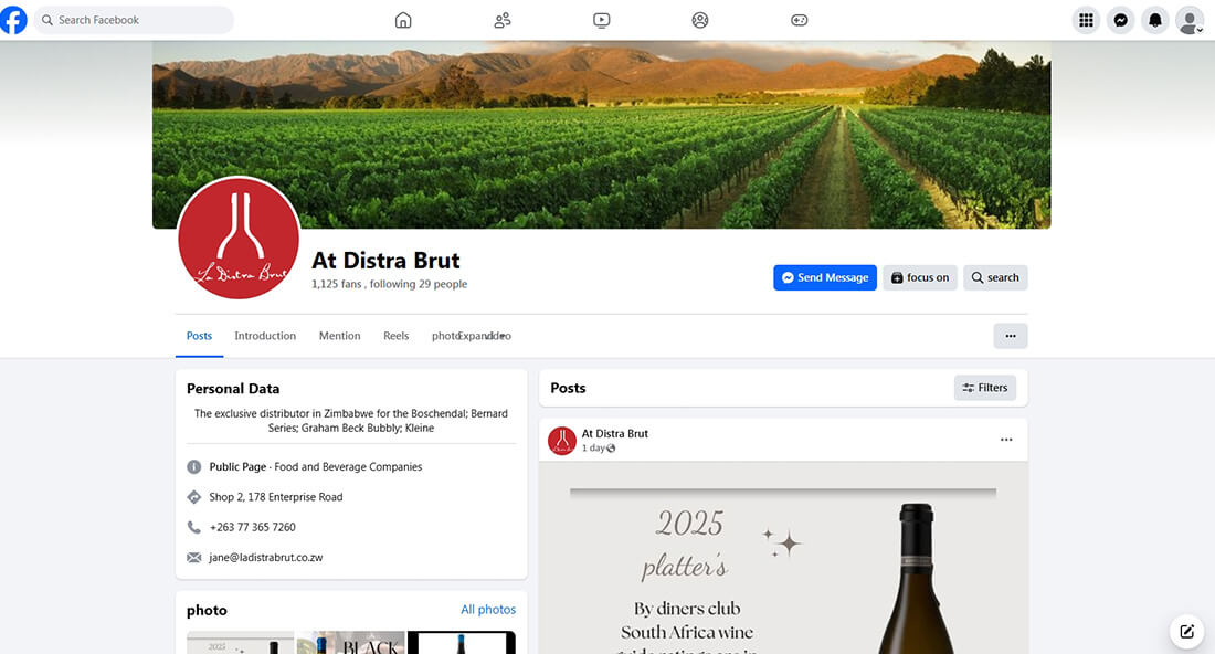 Top Beverage Companies in Zimbabwe_La Distra Brut