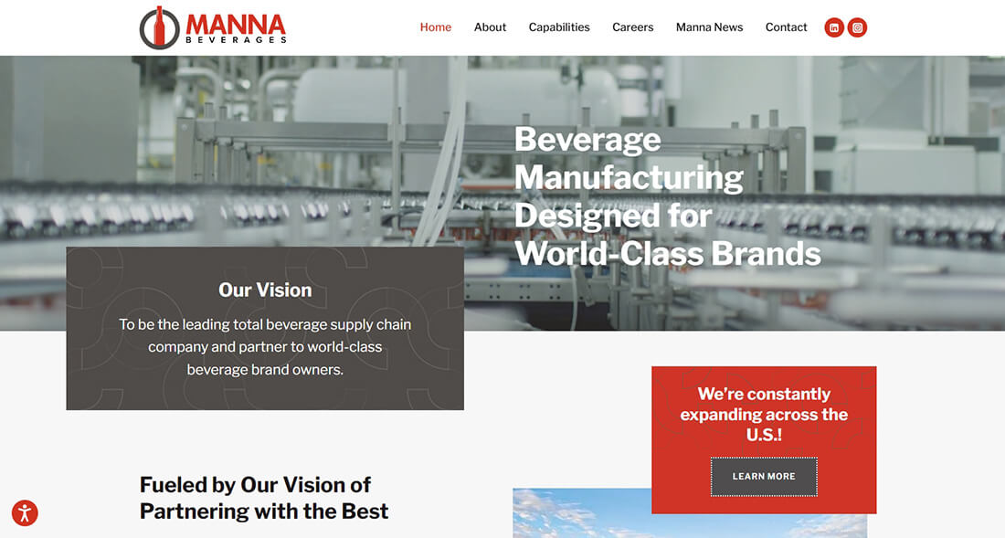 Top Beverage Manufacturers in California_Manna Beverage & Ventures Top Beverage Manufacturers in California_Manna Beverage & Ventures