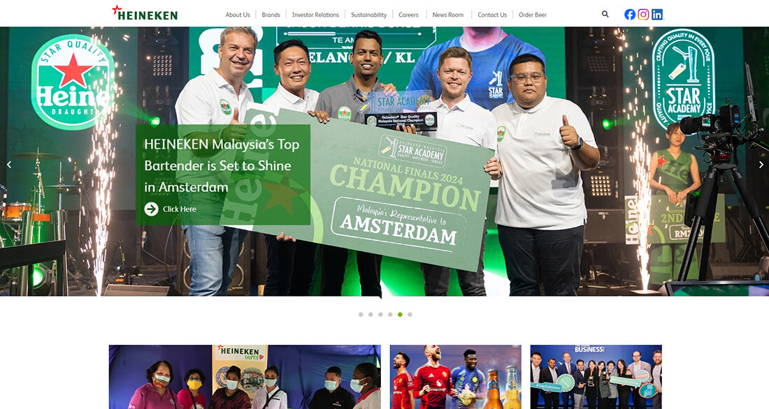 Top Beverage Manufacturing Companies in Malaysia_Heineken Malaysia Berhad