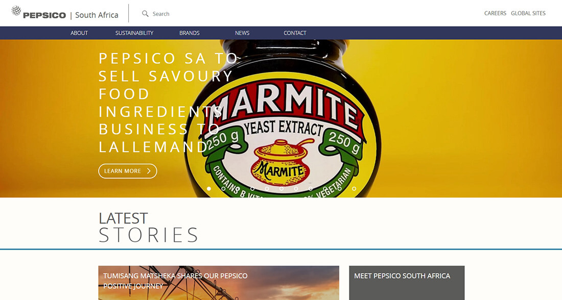 Top Beverage Manufacturing Companies in South Africa_PepsiCo South Africa