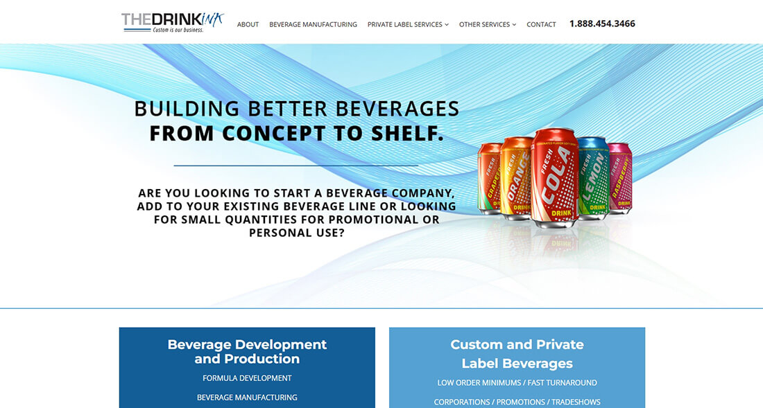 Top White & Private Label Drink Manufacturers_The Drink Ink