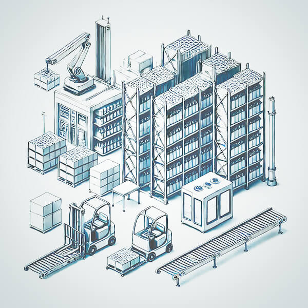 Beverage Manufacturing_Automated Warehouse System