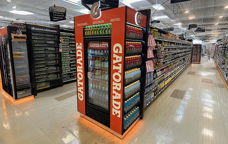Drink Merchandising Fridges_Refrigerated End Aisles