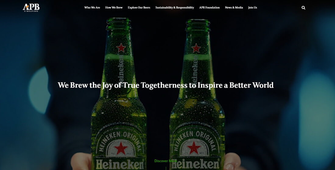 Top Beverage Manufacturing Companies in Singapore_Asia Pacific Breweries Singapore (Tiger Beer)