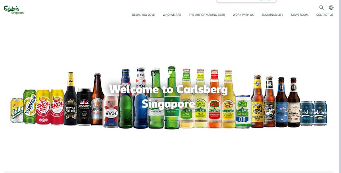 Top Beverage Manufacturing Companies in Singapore_Carlsberg Singapore
