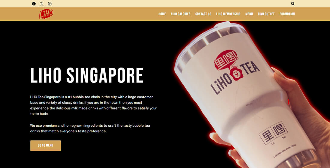 Top Beverage Manufacturing Companies in Singapore_LiHO Tea
