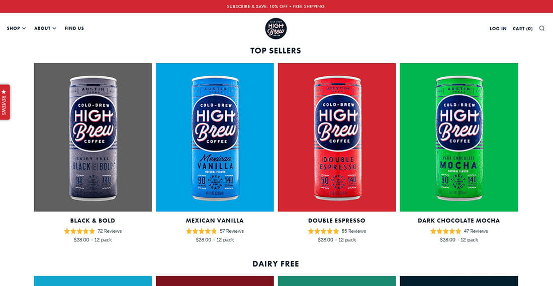 Top Cold Brew Iced Coffee Brands_High Brew Coffee