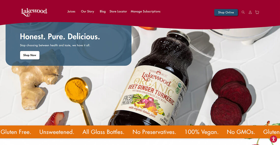 Top Orange Juice Brands_Lakewood Organic