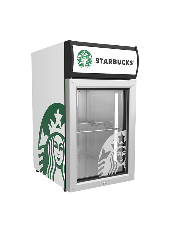 Mini Display Starbucks Fridge