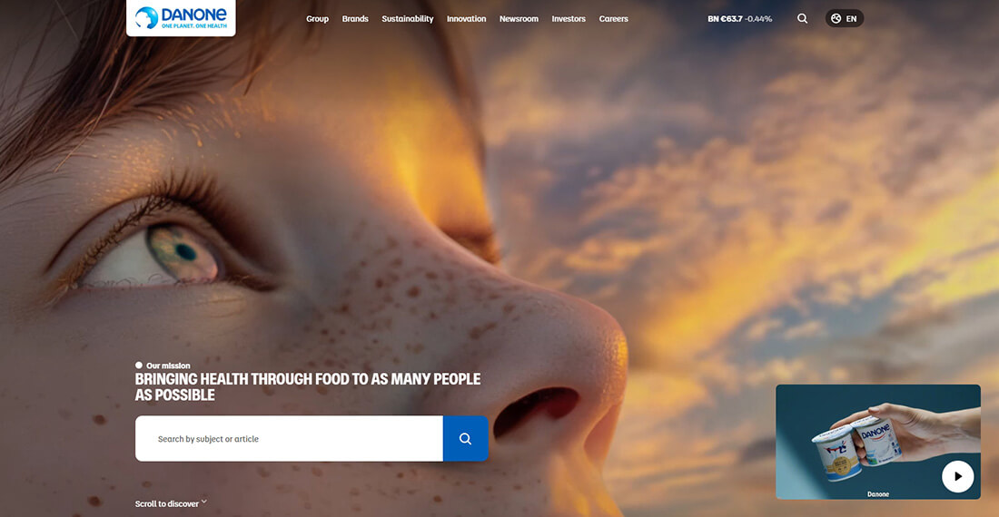 Top Milk Drink Brands_Danone S.A