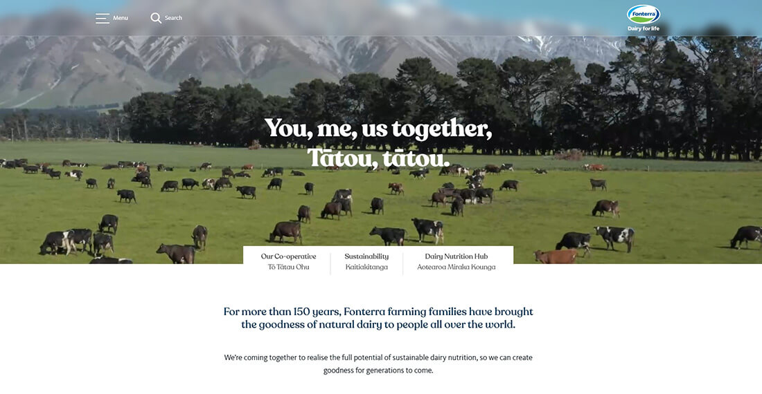 Top Milk Drink Brands_Fonterra Co-operative Group Limited