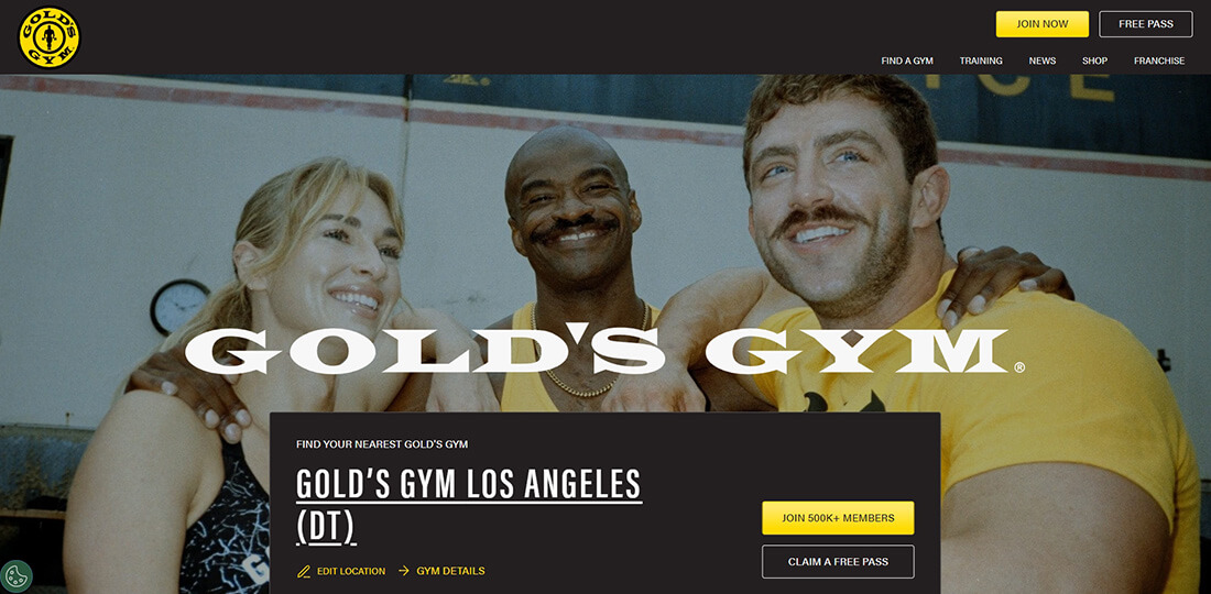 Top 10 Gyms_Gold’s Gym Top 10 Gyms_Gold’s Gym