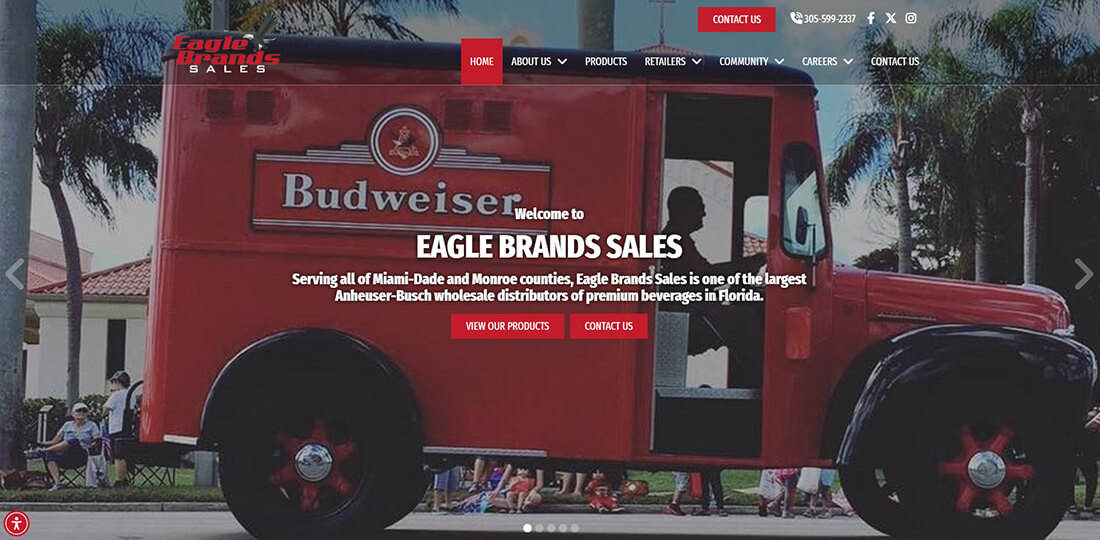 Top Beverage Distributors in Florida_Eagle Brands Sales
