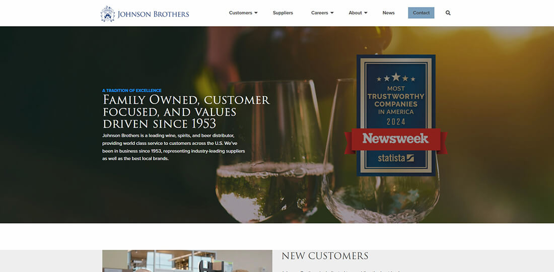 Top Beverage Distributors in Florida_Johnson Brothers of Florida