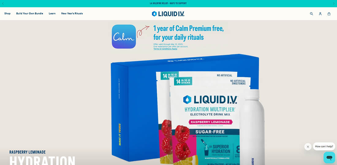 Top Sleep Drinks Brands_Liquid I.V. Sleep Multiplier