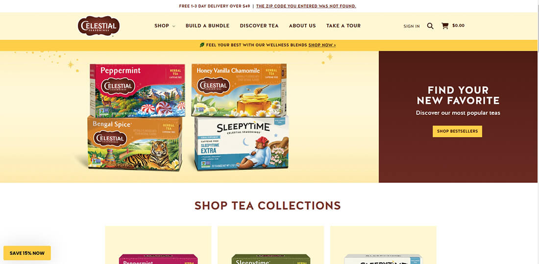 Top Sleep Drinks Brands_Sleepytime Tea by Celestial Seasonings