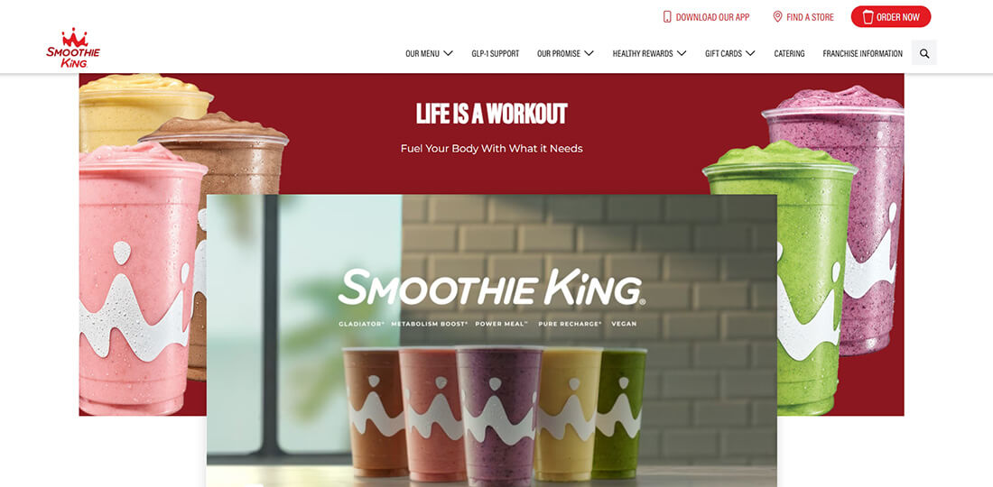 Top Smoothies Brands_Smoothie King