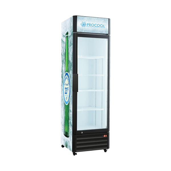 Upright Glass Door Coldest Beer Fridge