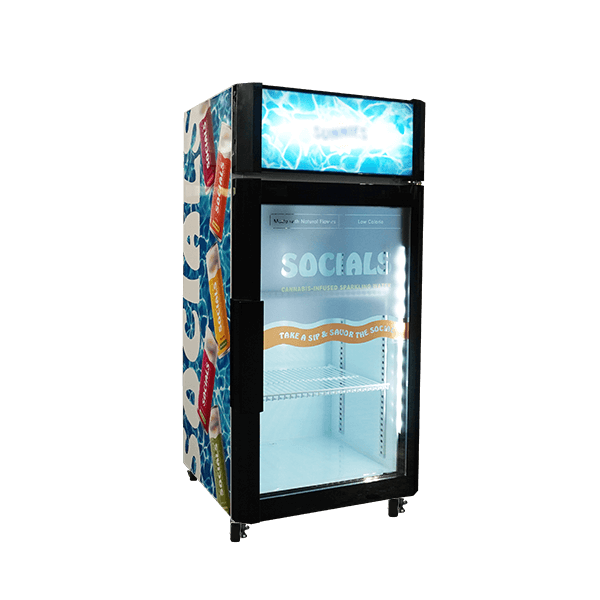 Branded Mini Fridge with Wheels