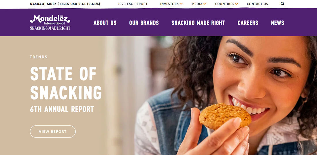 Top Chocolate Brands_Mondelez International