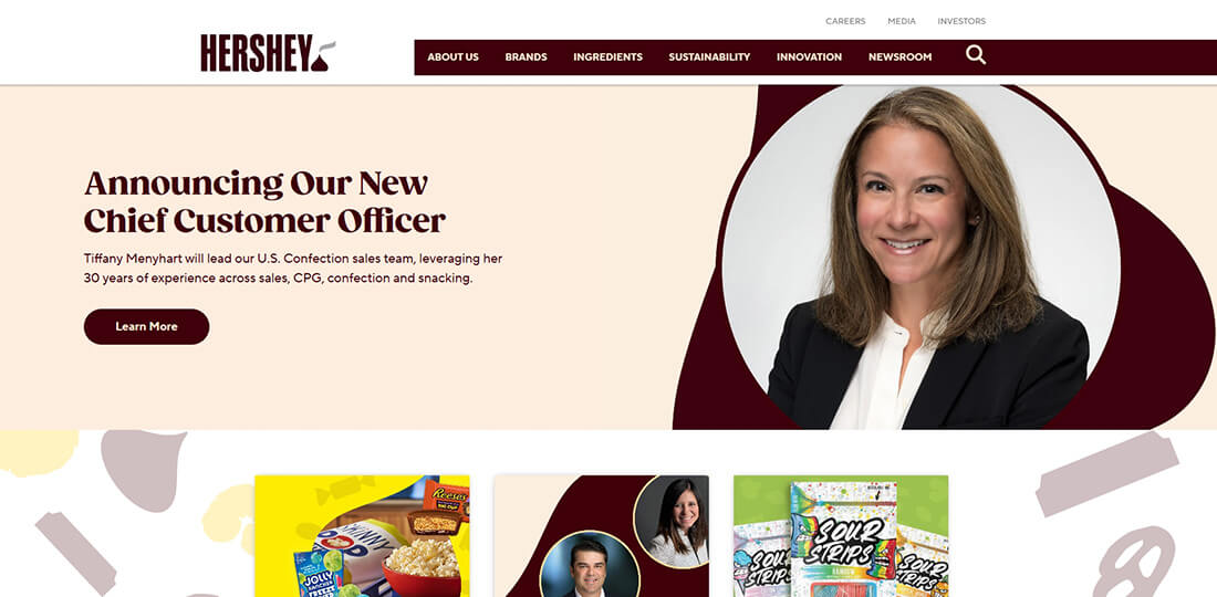 Top Chocolate Brands_The Hershey Company