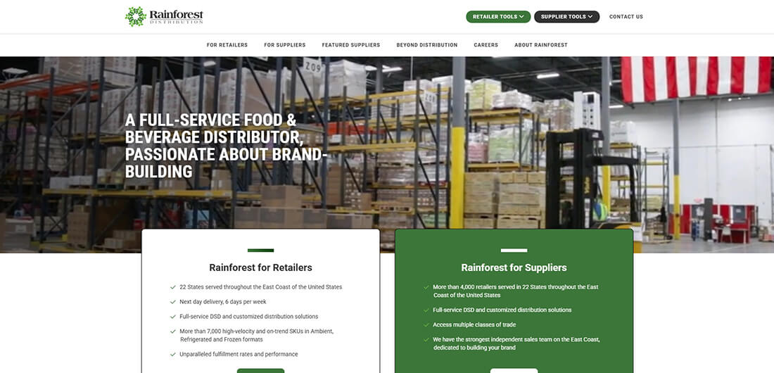 DSD Beverage Distributors_Rainforest Distribution DSD Beverage Distributors_Rainforest Distribution