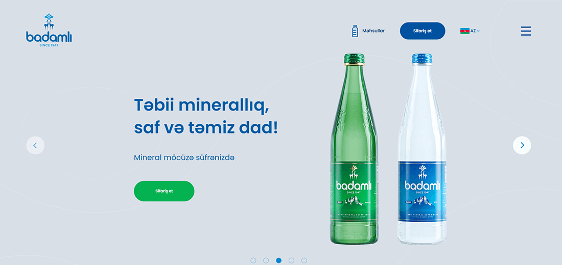 Top Beverage Companies in Azerbaijan_Badamlı Mineral Waters