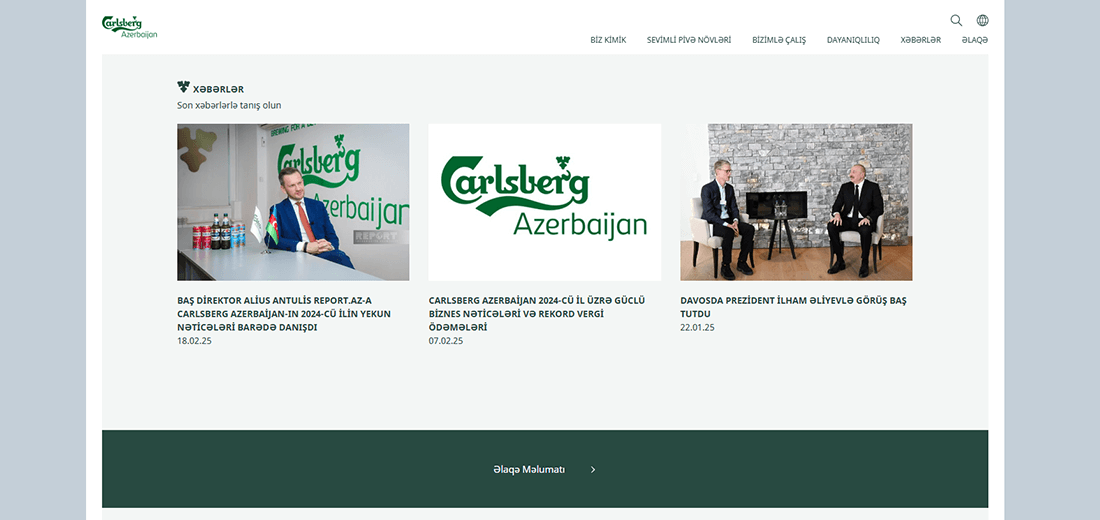 Top Beverage Companies in Azerbaijan_Carlsberg Azerbaijan