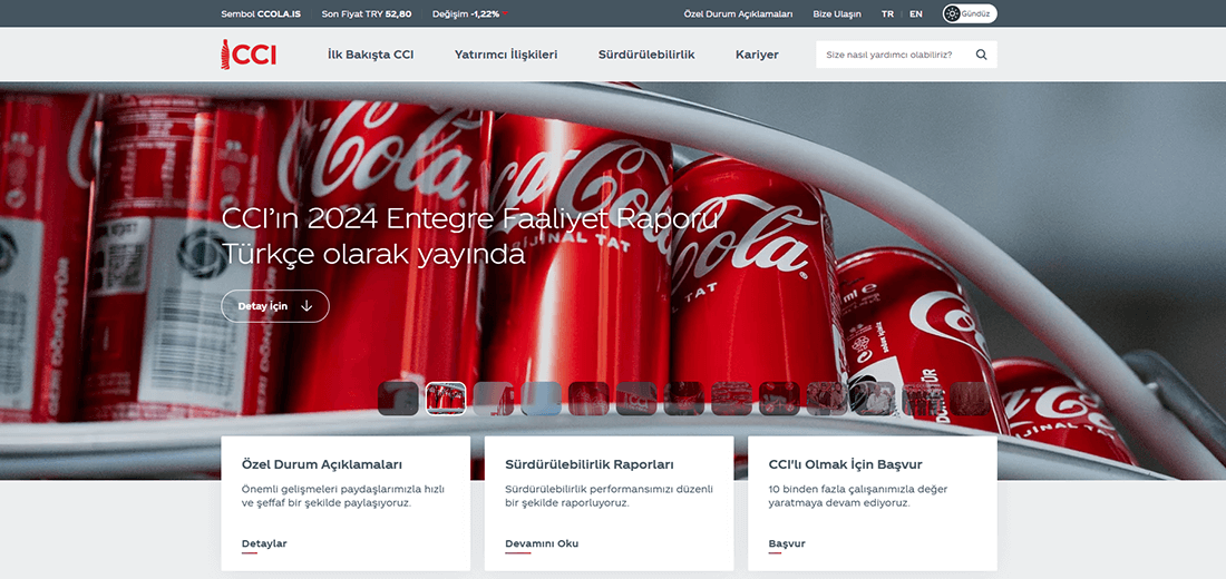 Top Beverage Companies in Azerbaijan_Coca-Cola İçecek (CCI)