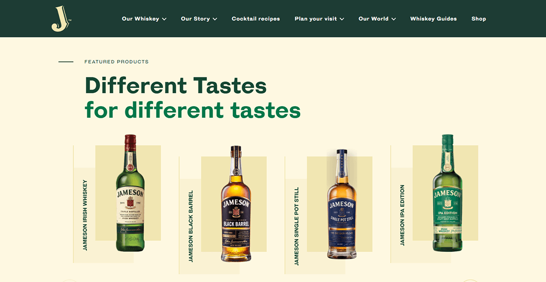 Top Beverage Companies in Ireland_Jameson (Irish Distillers, a Pernod Ricard company)