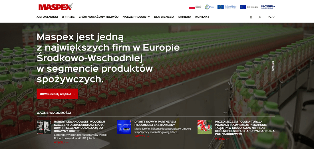Top Beverage Companies in Poland_Maspex Group Top Beverage Companies in Poland_Maspex Group