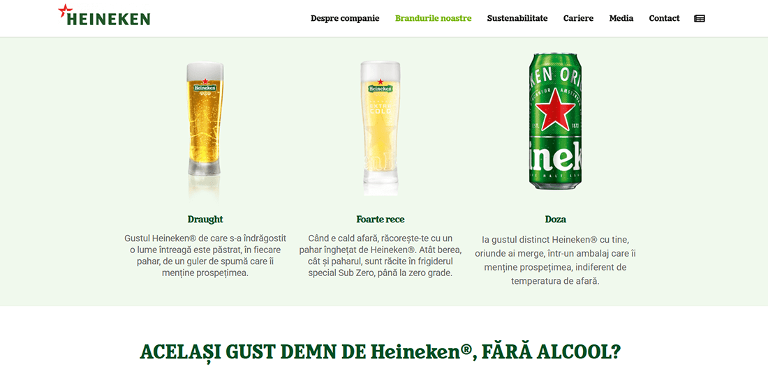 Top Beverage Companies in Romania_Heineken Romania Top Beverage Companies in Romania_Heineken Romania