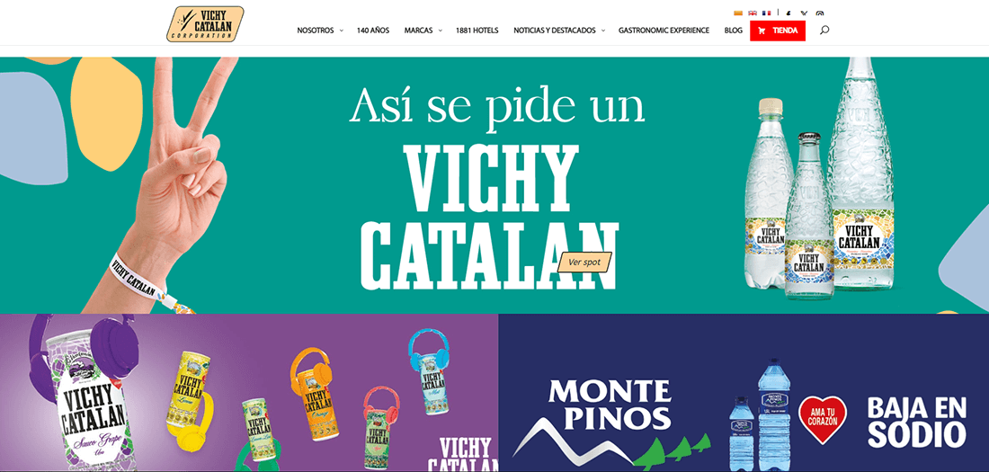 Top Beverage Companies in Spain_Vichy Catalán