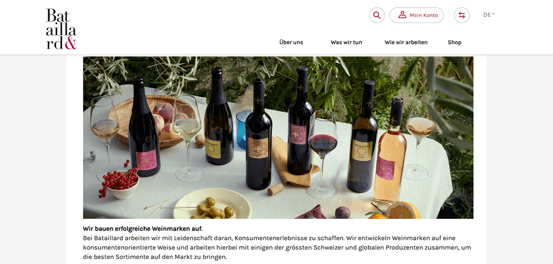 Top Beverage Companies in Switzerland_Bataillard AG