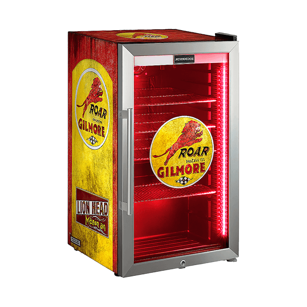 Man Cave Fridge with LED Light