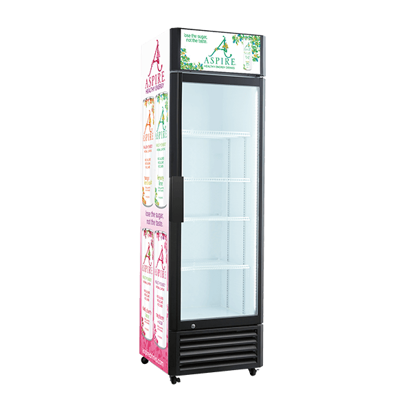 Upright Drinks Fridge 600mm Wide