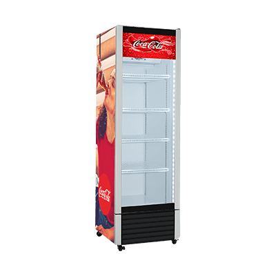 X-8 Compact Size Visicooler with Modern Styling X-8 Compact Size Visicooler with Modern Styling