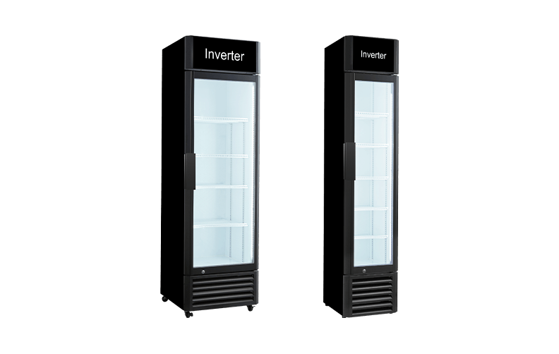 1 Door Inverter Upright Display Fridges