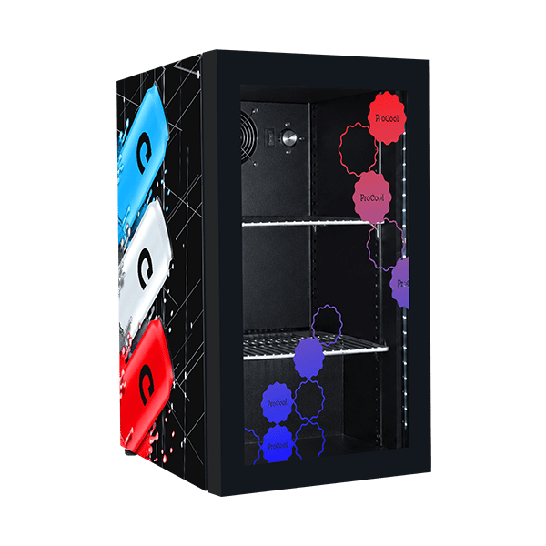 Best Glass Door Black Mini Fridge for Drinks